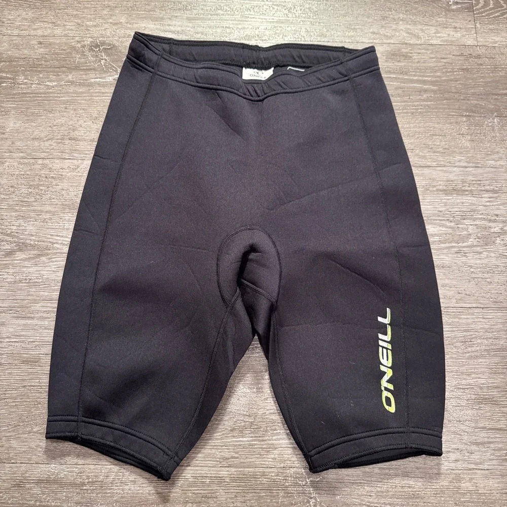 ONeill Wetsuit Shorts Mens Large Black Neoprene 1.5mm Surf Paddle 4296 Hammer